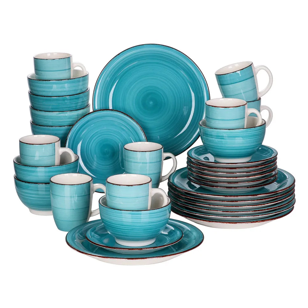 Malacasa Bella-T Porcelain Dinnerware Set for Everyday Dining