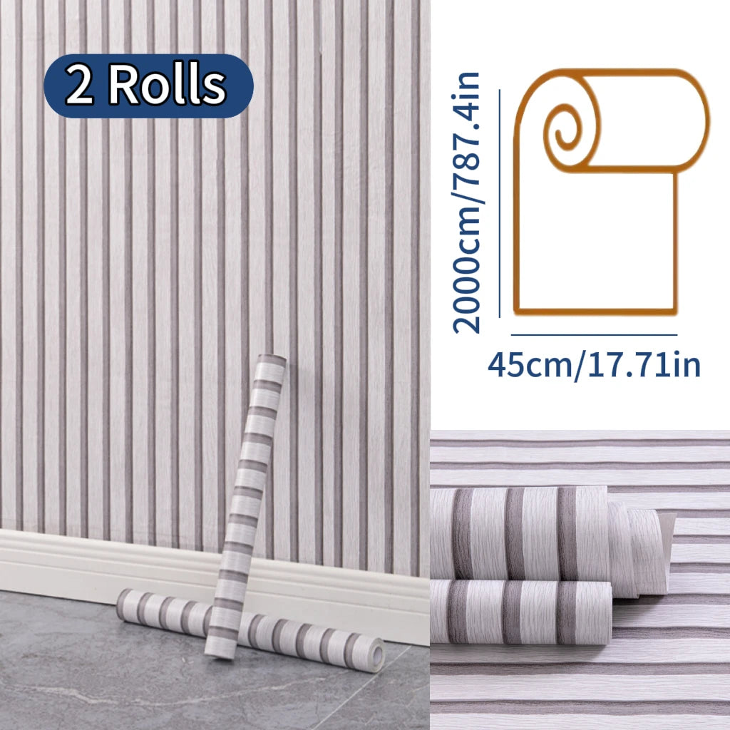 NINETAI Peel and Stick Wood Grain Floor Tiles for Home