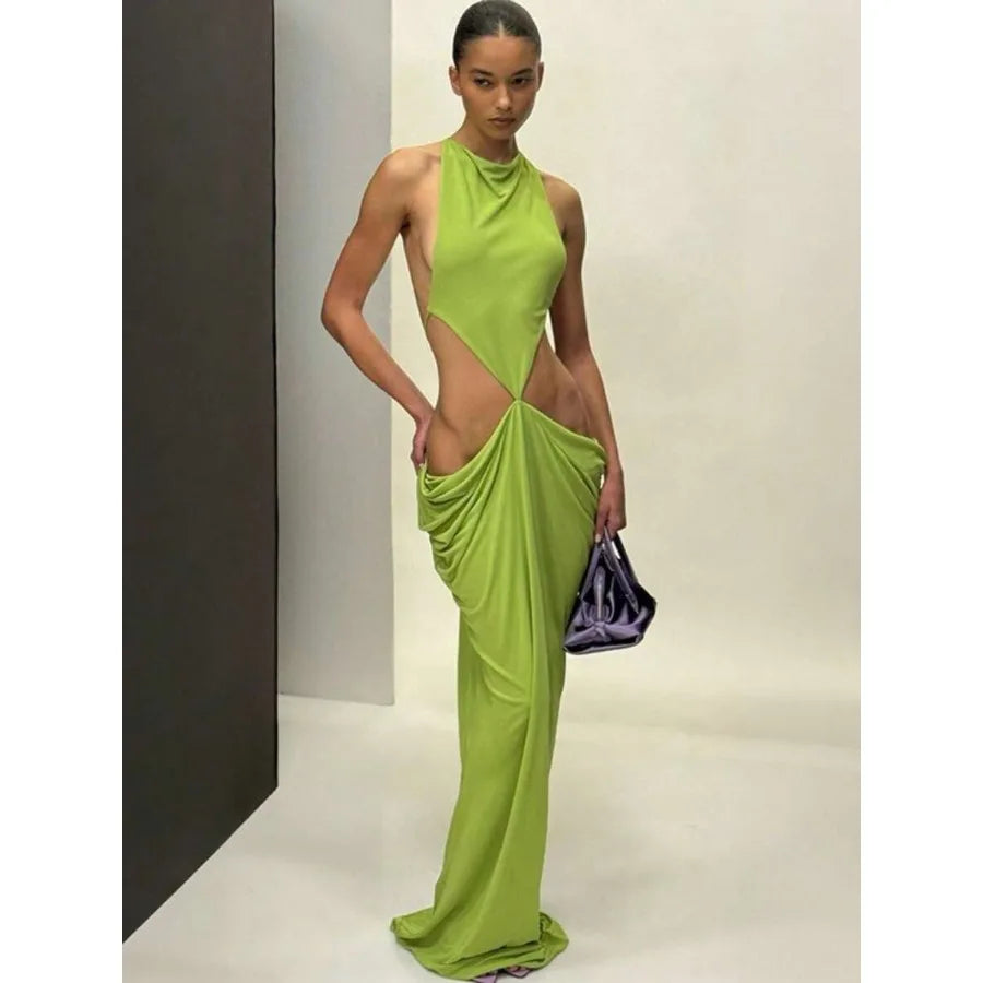 Women's Casual Backless Bodycon Dress For Summer Vacation