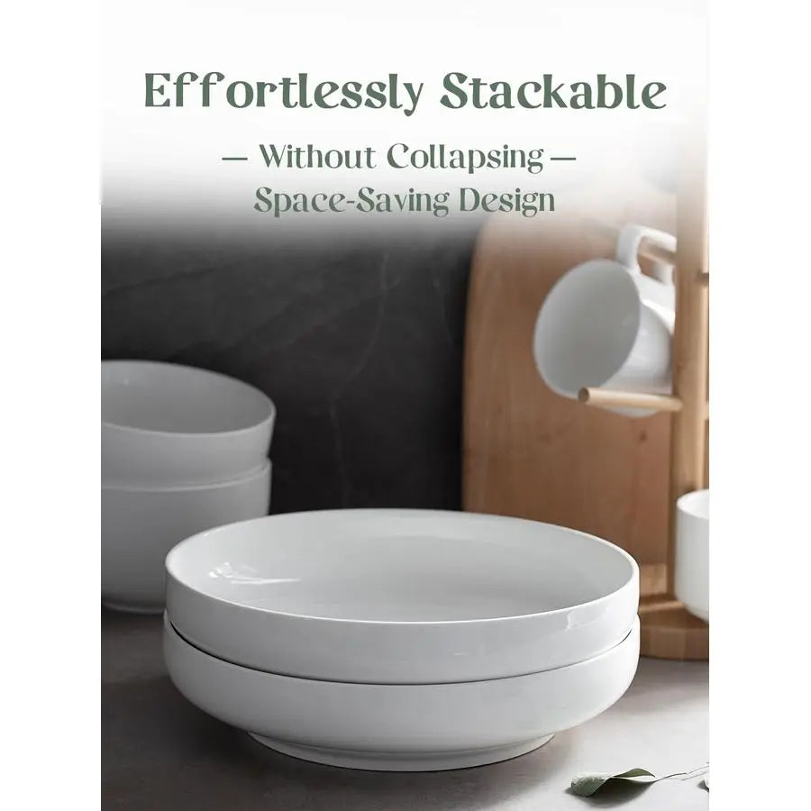 Ceramic Pasta Bowls Set For Wedding Entertaining Essentials