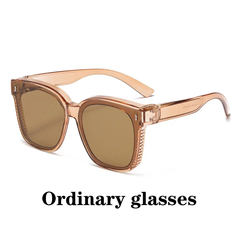 Polarized Sunglasses Cover For Myopia Prescription Glasses