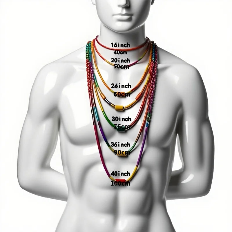 Men'S Heavy Luxury Cuban Chain Necklace | Hip Hop Rapper Style with moissanite, Durable 18K Gold Plated Goldene Metal, Ideal for