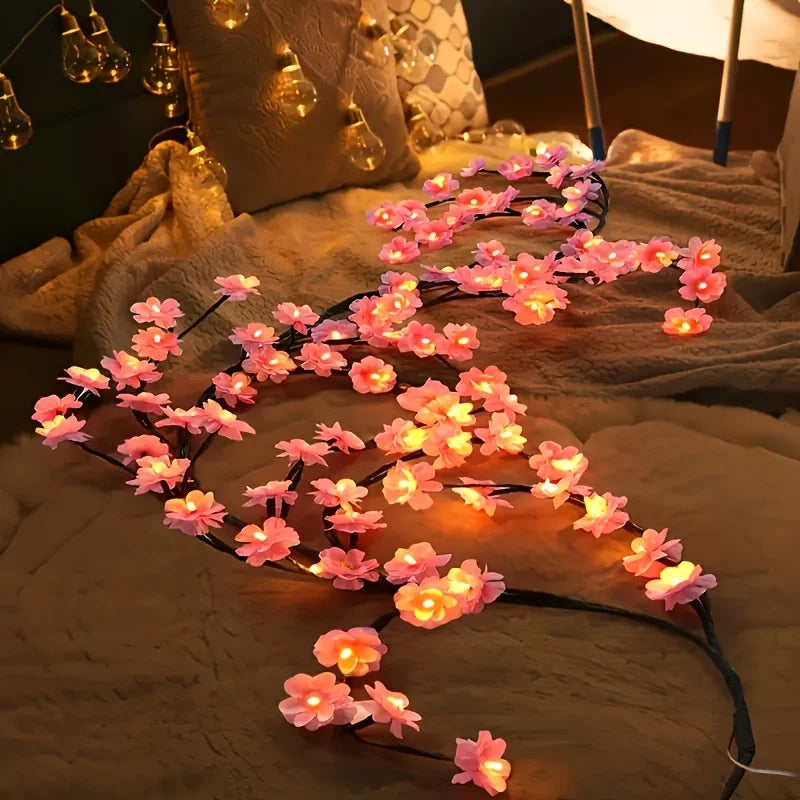 96 LED Cherry Blossom Tree Light for Parties and Decor