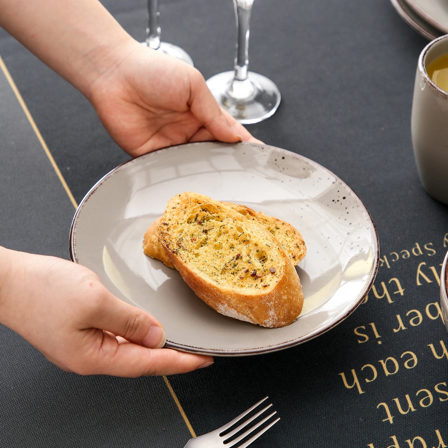 Malacasa Navia Stoneware Dinnerware Set Tableware Collection