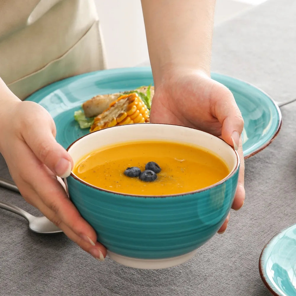 Malacasa BellaT Porcelain Dinnerware Set For Everyday Dining And Entertaining