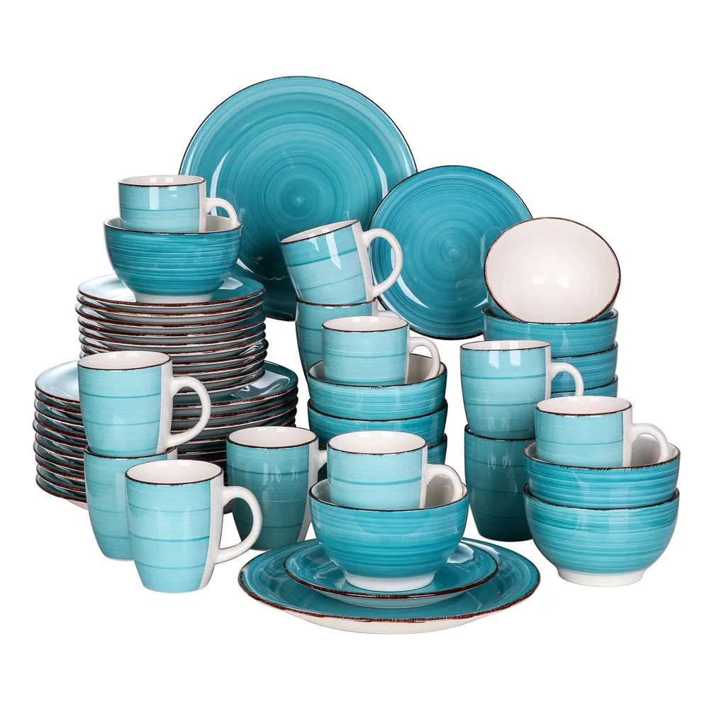 Malacasa BellaT Porcelain Dinnerware Set For Everyday Dining And Entertaining