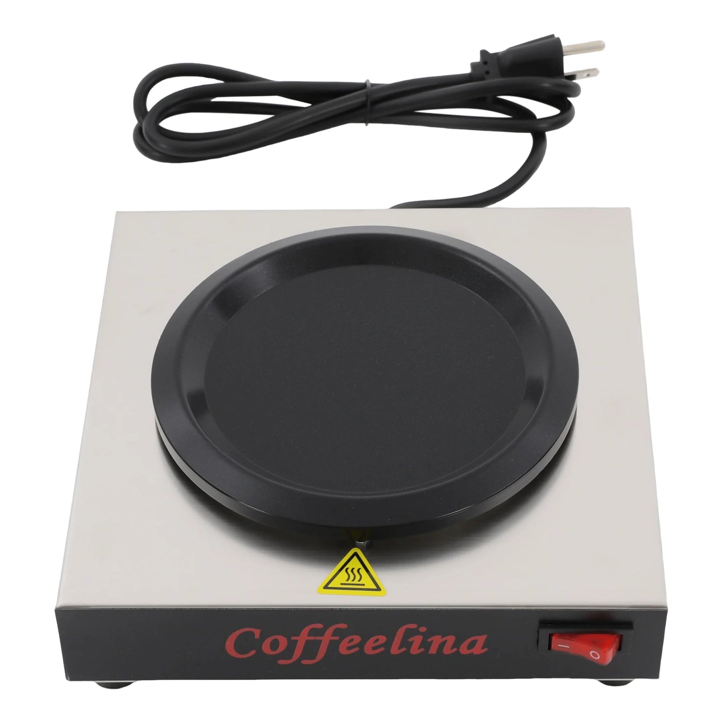 Commercial Large Cup Warmer 110V 80W with Heating Plate for Oversized Mugs Milk Jugs Soup Pots Office Restaurant Break Room Use