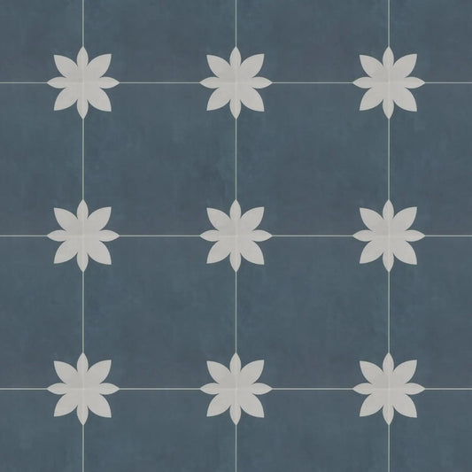 16 Pack Peel And Stick SPC Vinyl Floor Tiles Floral Pattern Waterproof