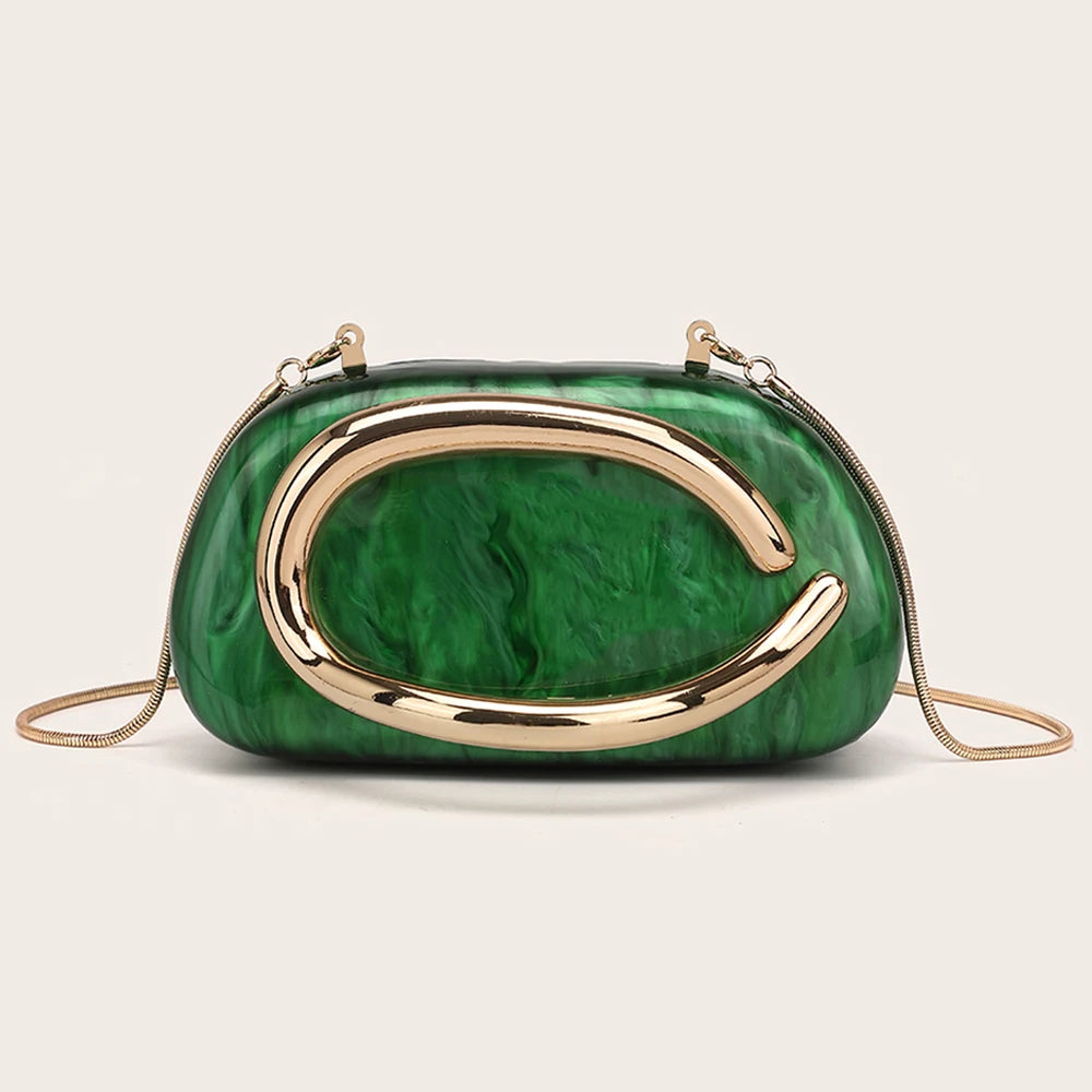YYW Bridal Evening Clutch Bag Luxury Banquet Crossbody