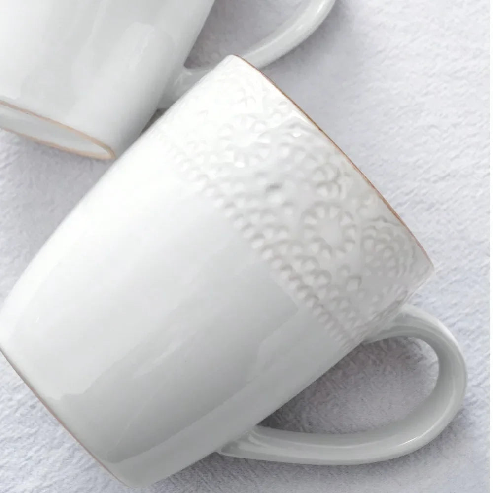 XMSJ 4-Piece Coffee Mugs Set Durable And Elegant