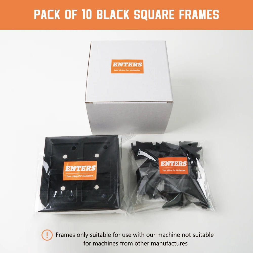 10 Pack 50x50mm Blank Photo Frames For Magnetic Fridge Magnets