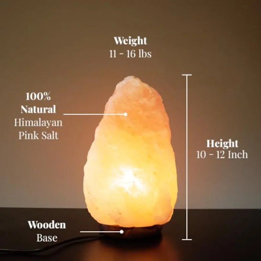 Himalayan Salt Lamp Hand Carved Crystal Rock Salt Lamp