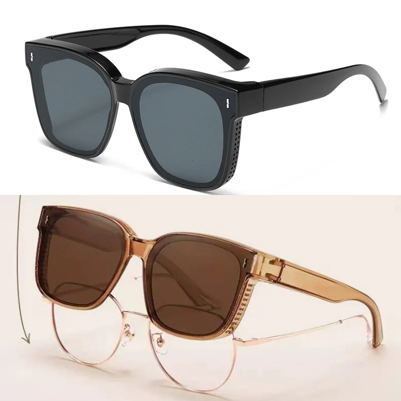 Polarized Sunglasses Cover For Myopia Prescription Glasses