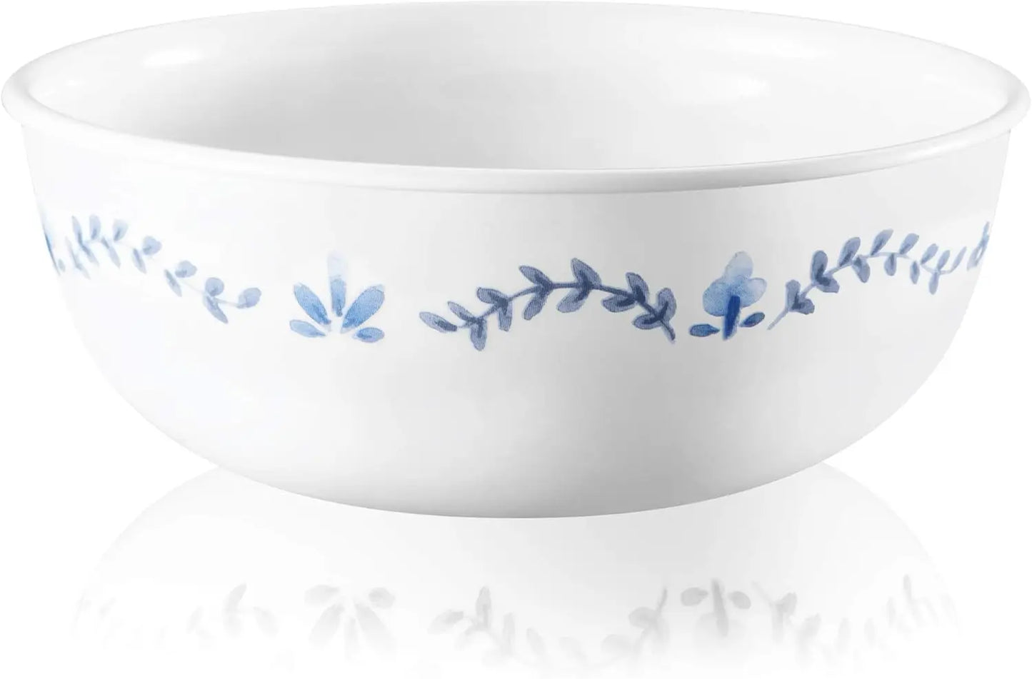 Dinnerware Set For Six, Lightweight Triple Layer Glass Chip Resistant