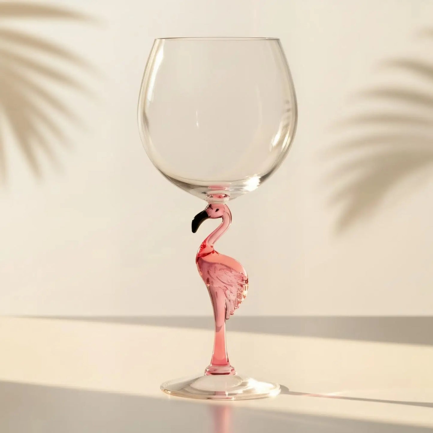 Flamingo Stem Wine Glasses Flamingo Shaped Reusable Acrylic