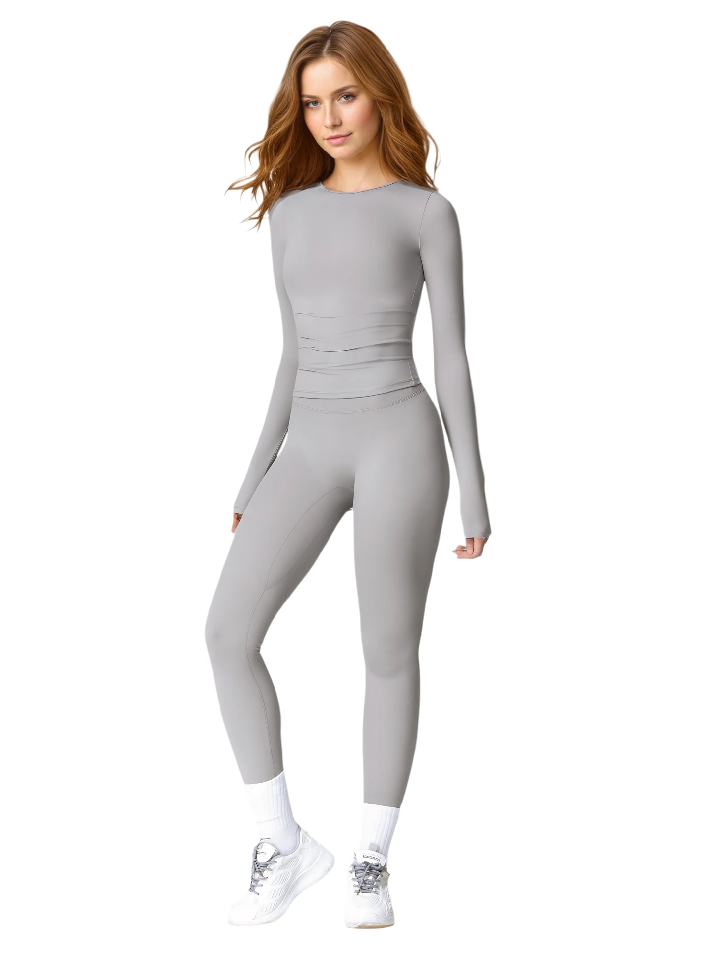 Women's Yoga Pilates 2 Piece Seamless Sportswear Set For Workout
