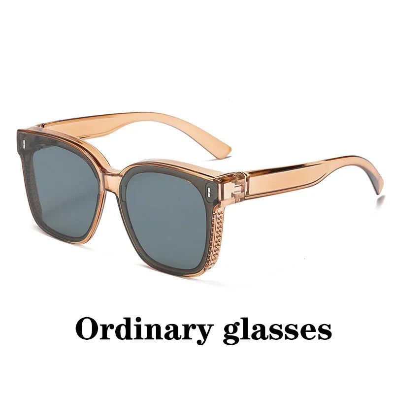 Polarized Sunglasses Cover For Myopia Prescription Glasses