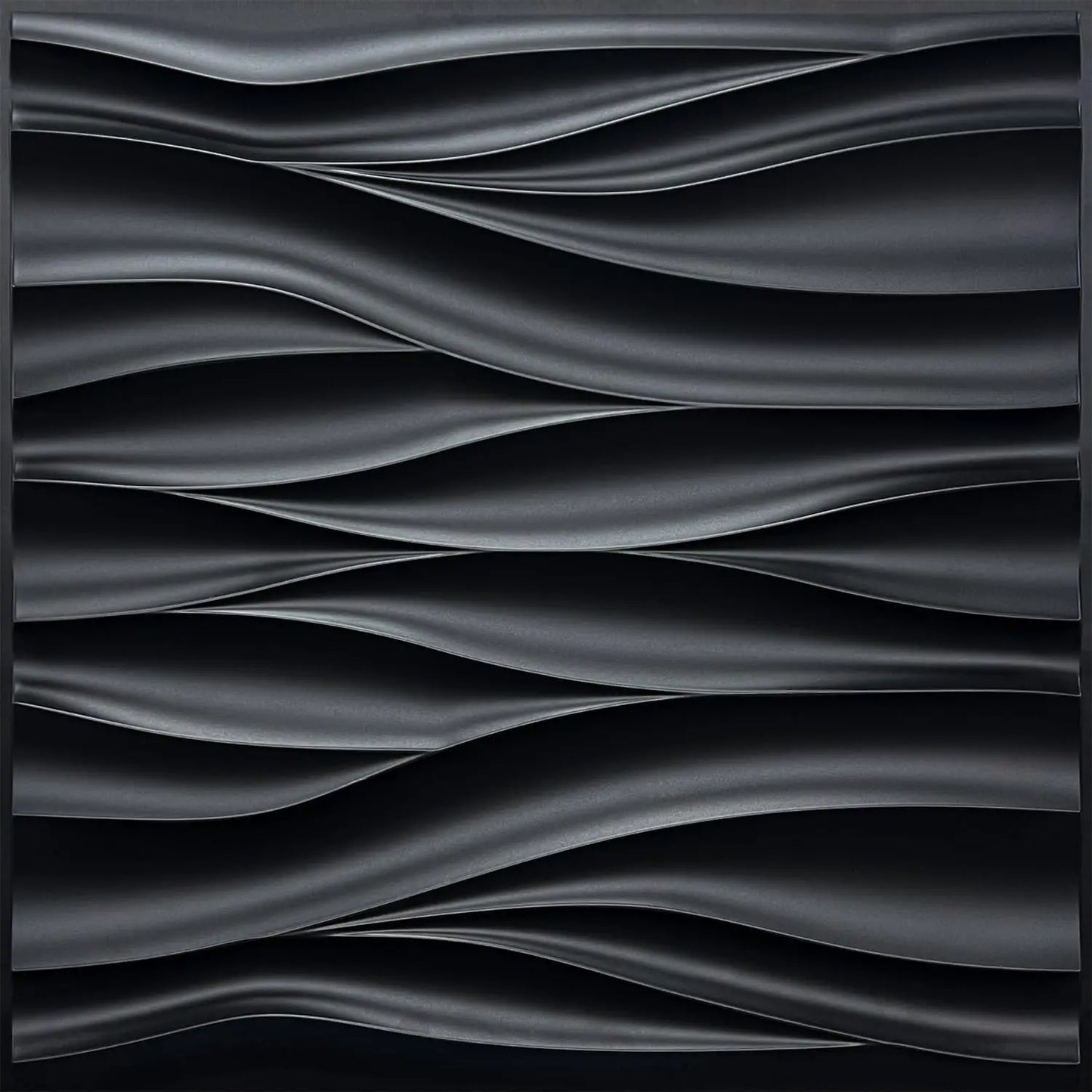 3D Wave Design Textured PVC Wall Panels For Modern Interiors