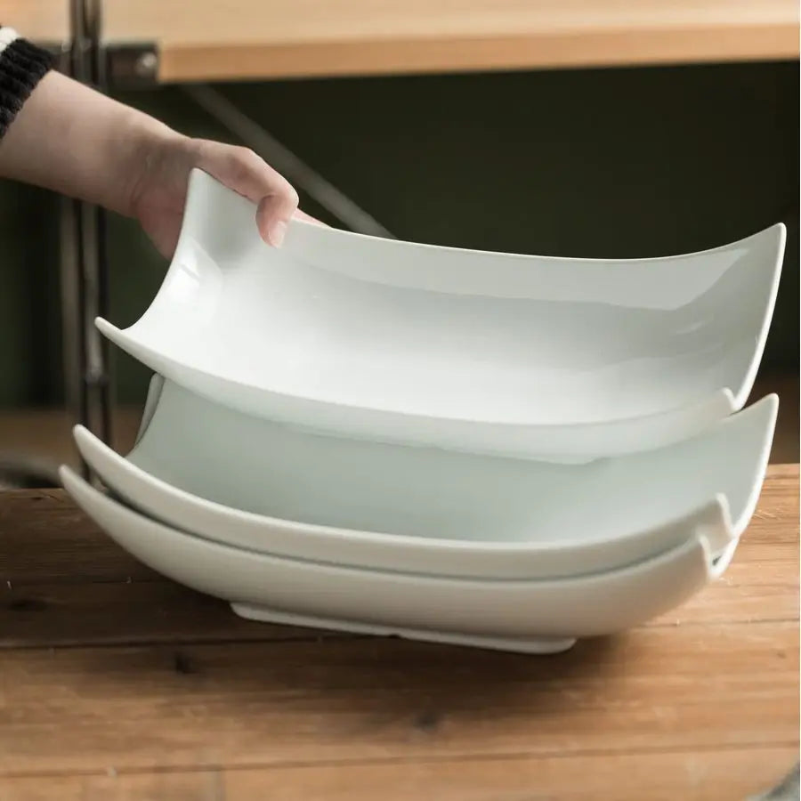 Porcelain Serving Dishes Set For Entertaining Elegant Tableware