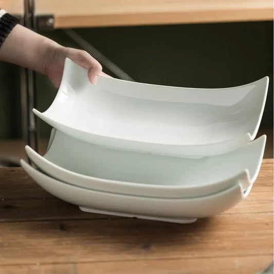 Porcelain Serving Dishes Set For Entertaining Elegant Tableware