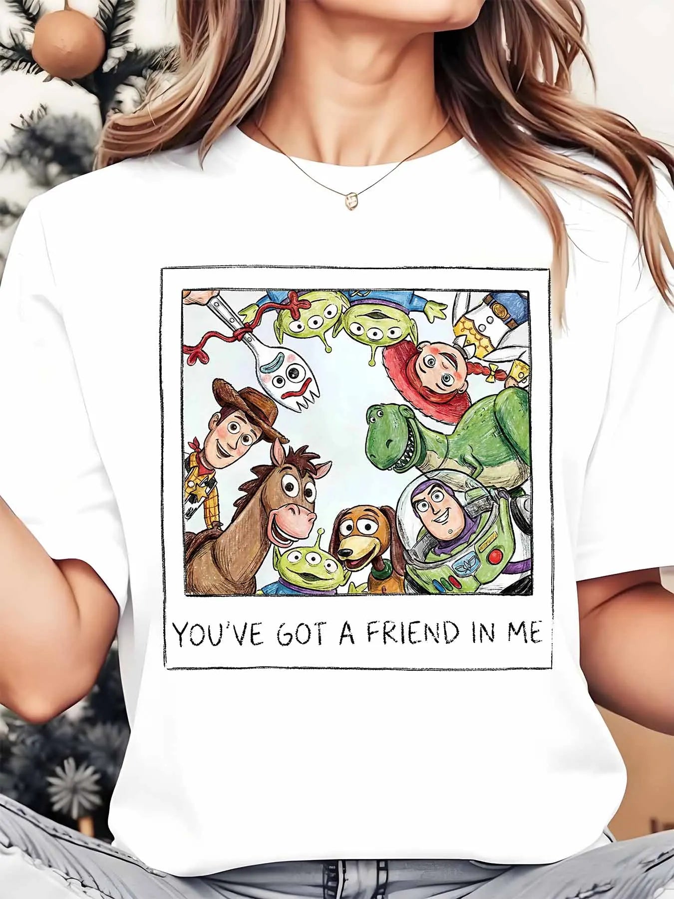 Disney Toy Story Youve Got A Friend In Deluxe Shirt