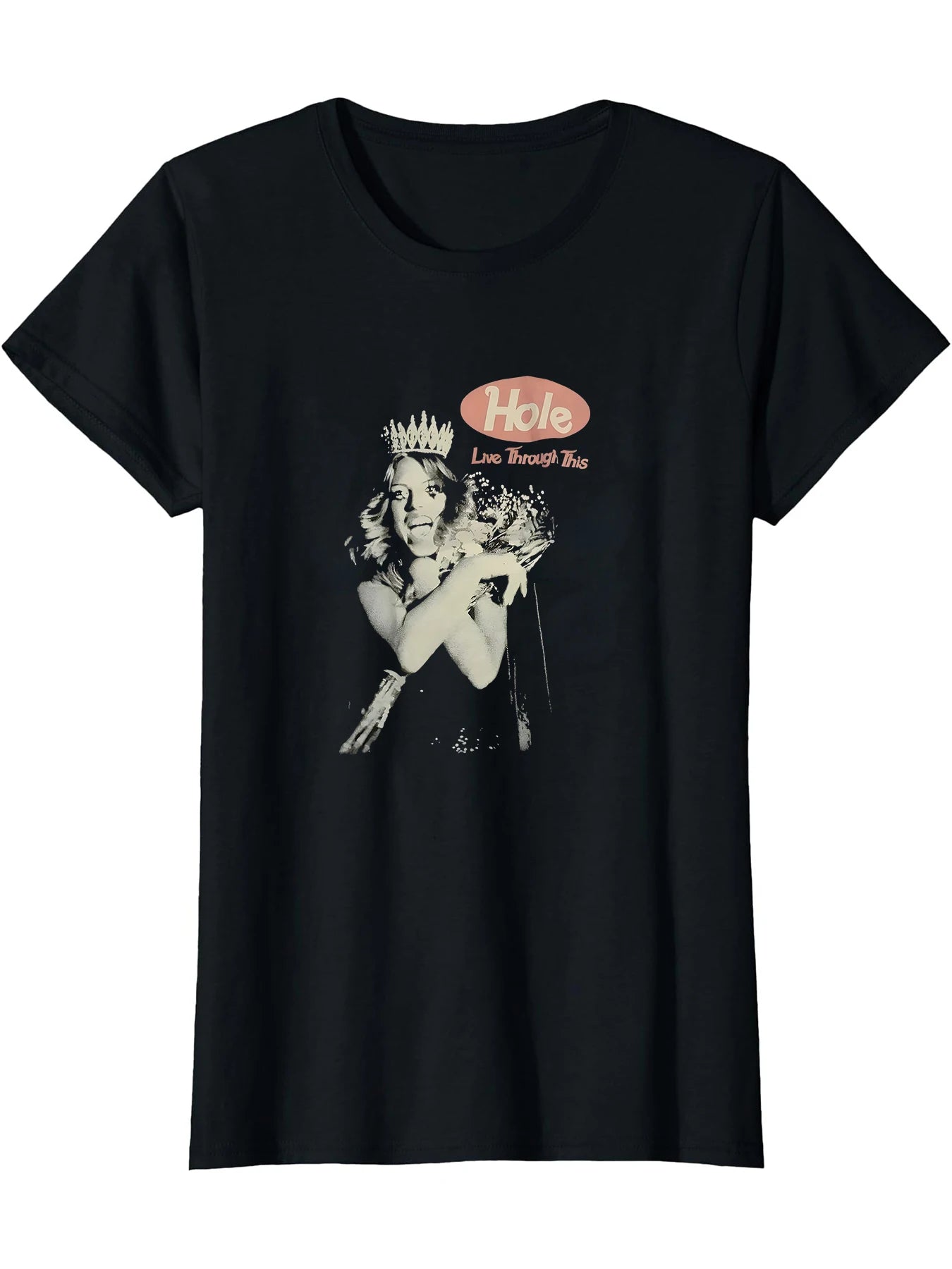Hole Band Merchandise Retro Music Band Tee Unisex Classic Fit