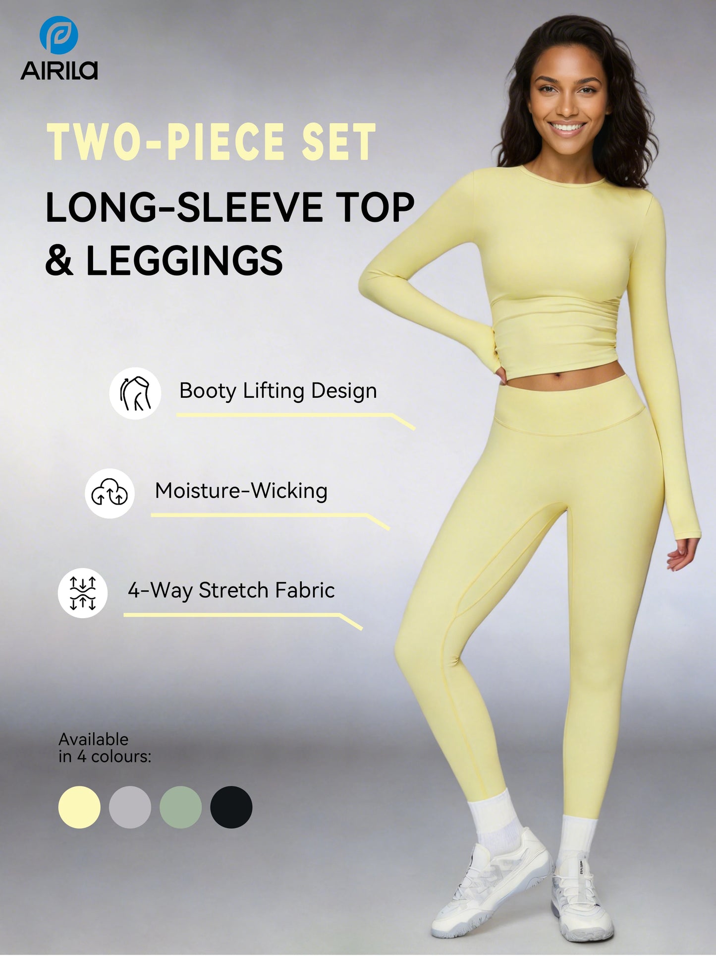 Women's Yoga Pilates 2 Piece Seamless Sportswear Set For Workout