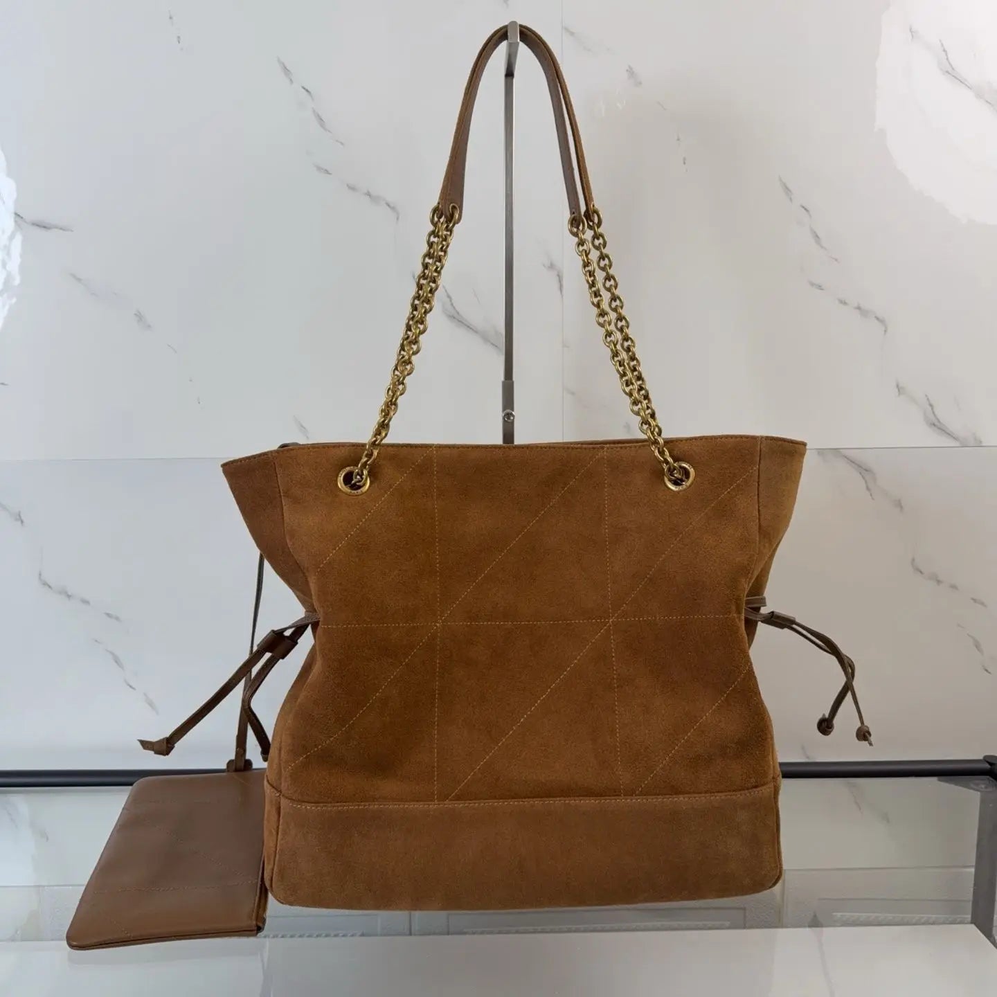 Minimalist Genuine Leather Shoulder Tote Bag For Women