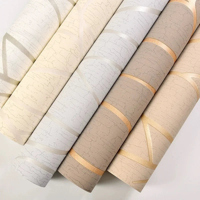 Ctzszzmm Modern Minimalist Nonwoven Wallpaper Living Room