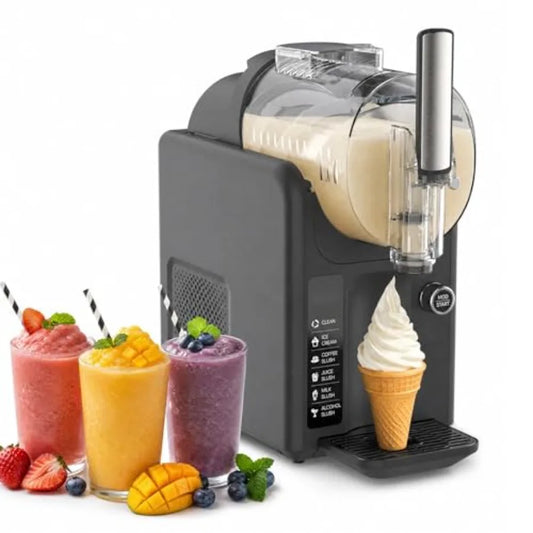 Home Soft Serve Ice Cream And Slushie Machine 2 In 1 With Six Presets