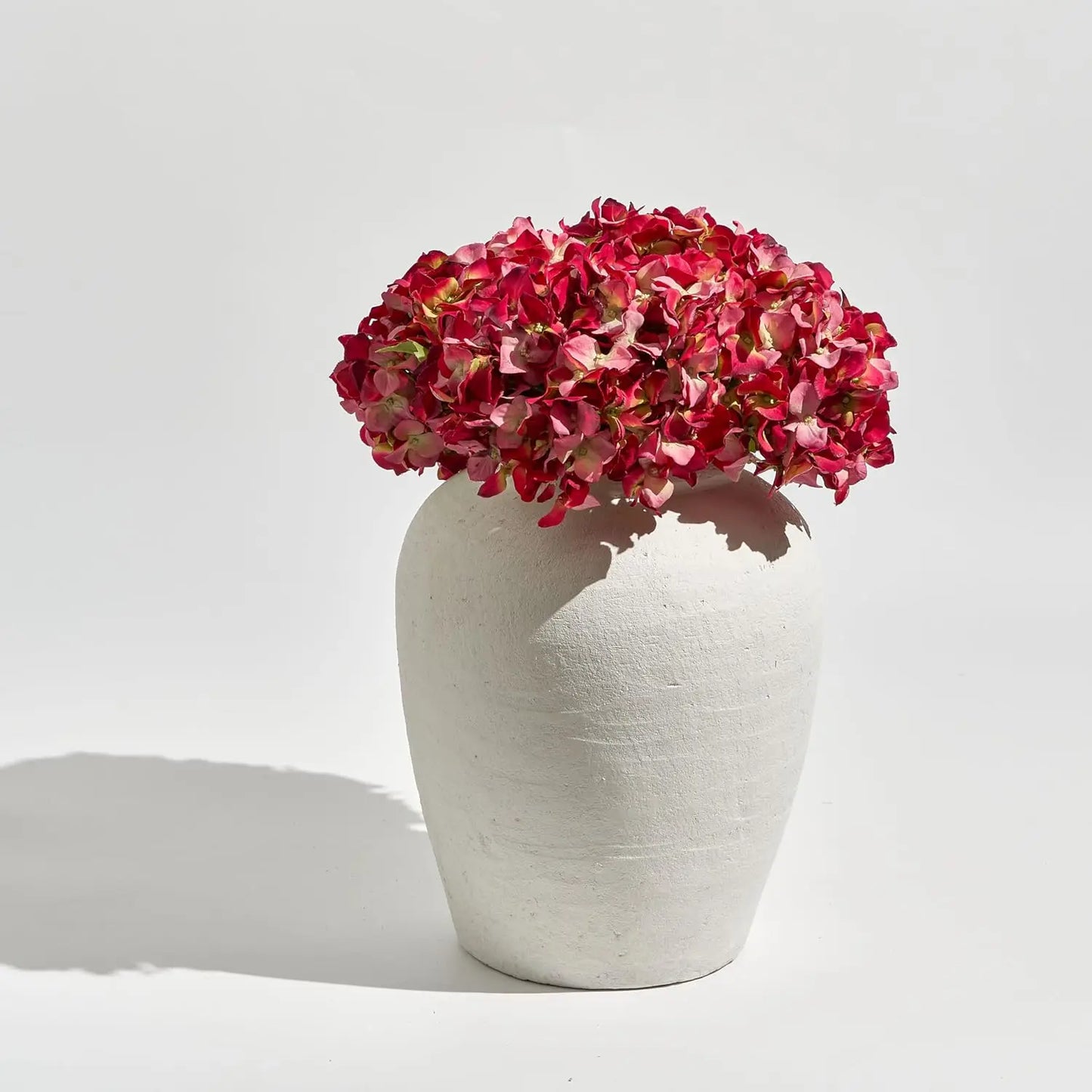 Handcrafted Ceramic Vase Zen Style Distressed Farmhouse Decor