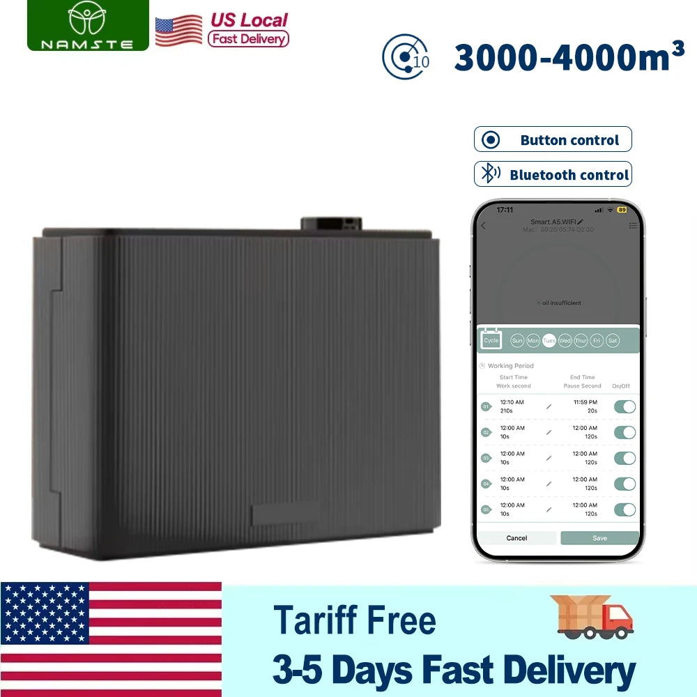 NAMSTE 4000m3 Fragrance Diffuser With App Control For Home Hotel