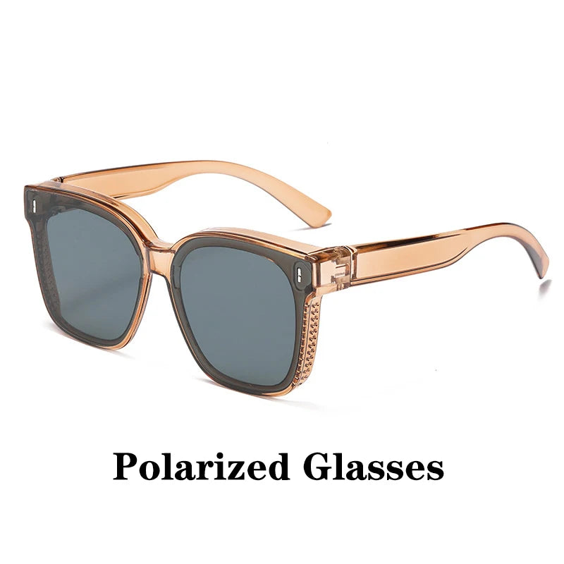 Polarized Sunglasses Cover For Myopia Prescription Glasses