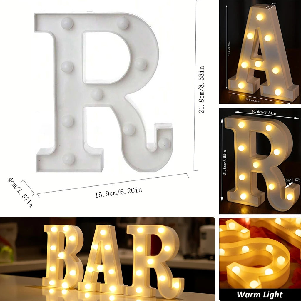 NONECN Bar LED Luminous Letter Light For Bars And Parties