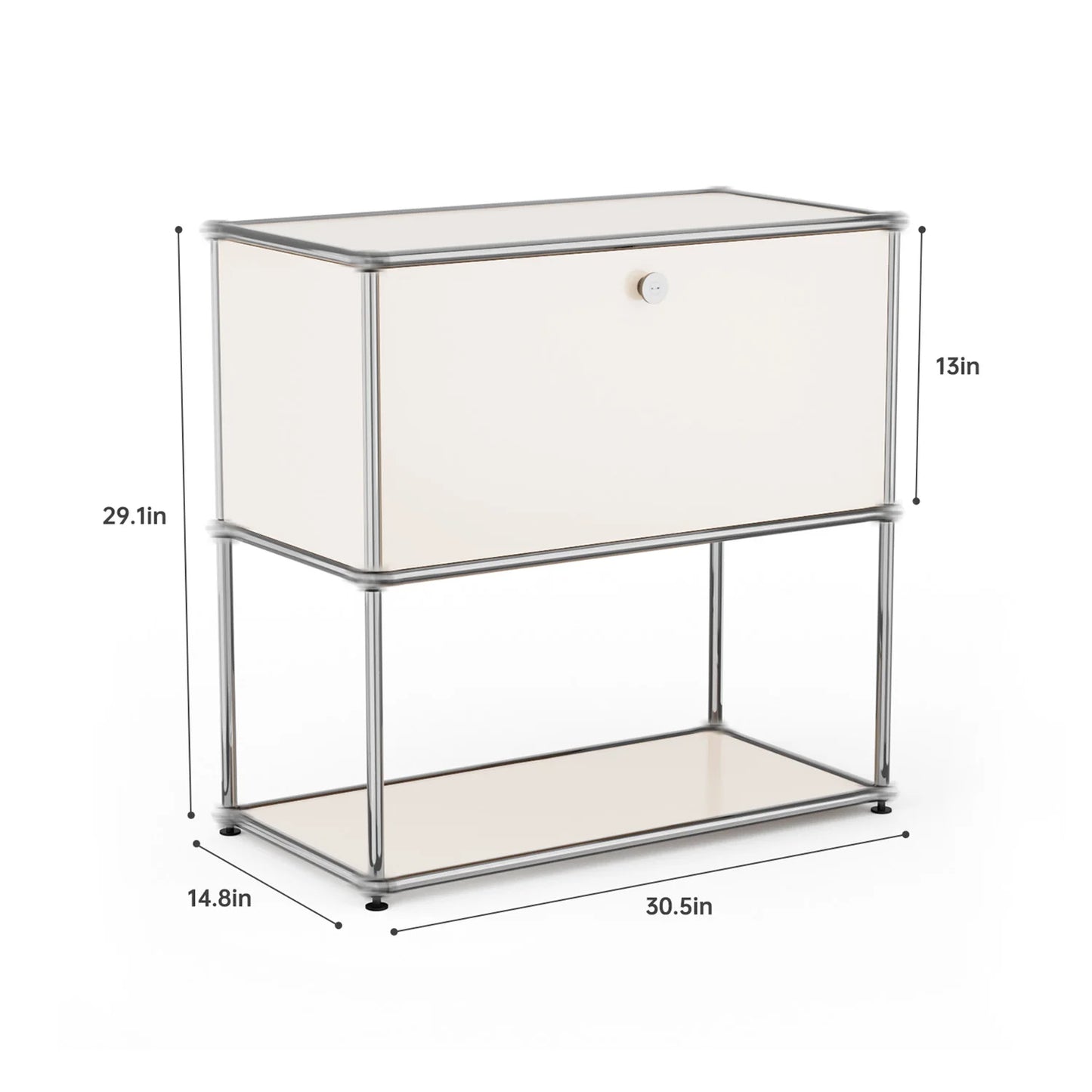 Stainless Steel Storage Cabinet TV Stand For Living Room