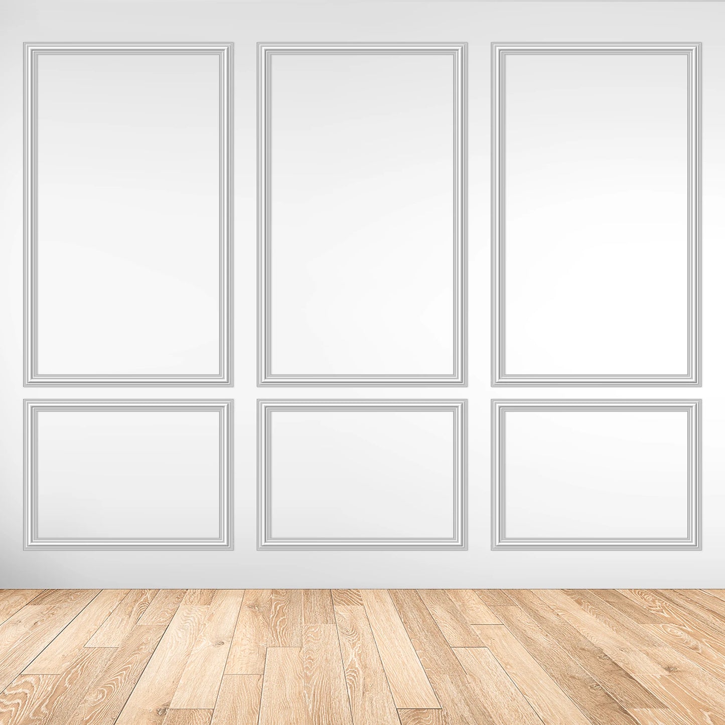 Art3d Wainscoting Panel Kit 3 Piece Wall Molding Accent Walls