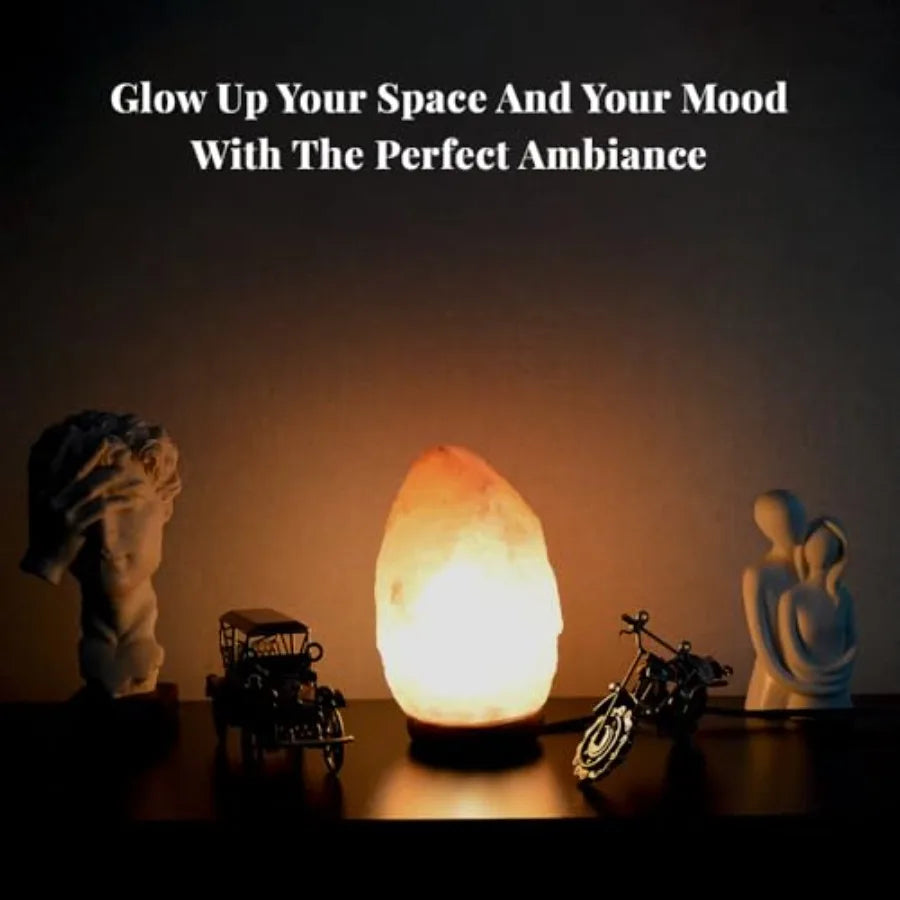 Himalayan Salt Lamp Hand Carved Crystal Rock Salt Lamp