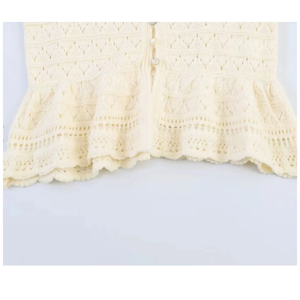 Womens Knit Cardigan Sweater For Spring Summer Casual