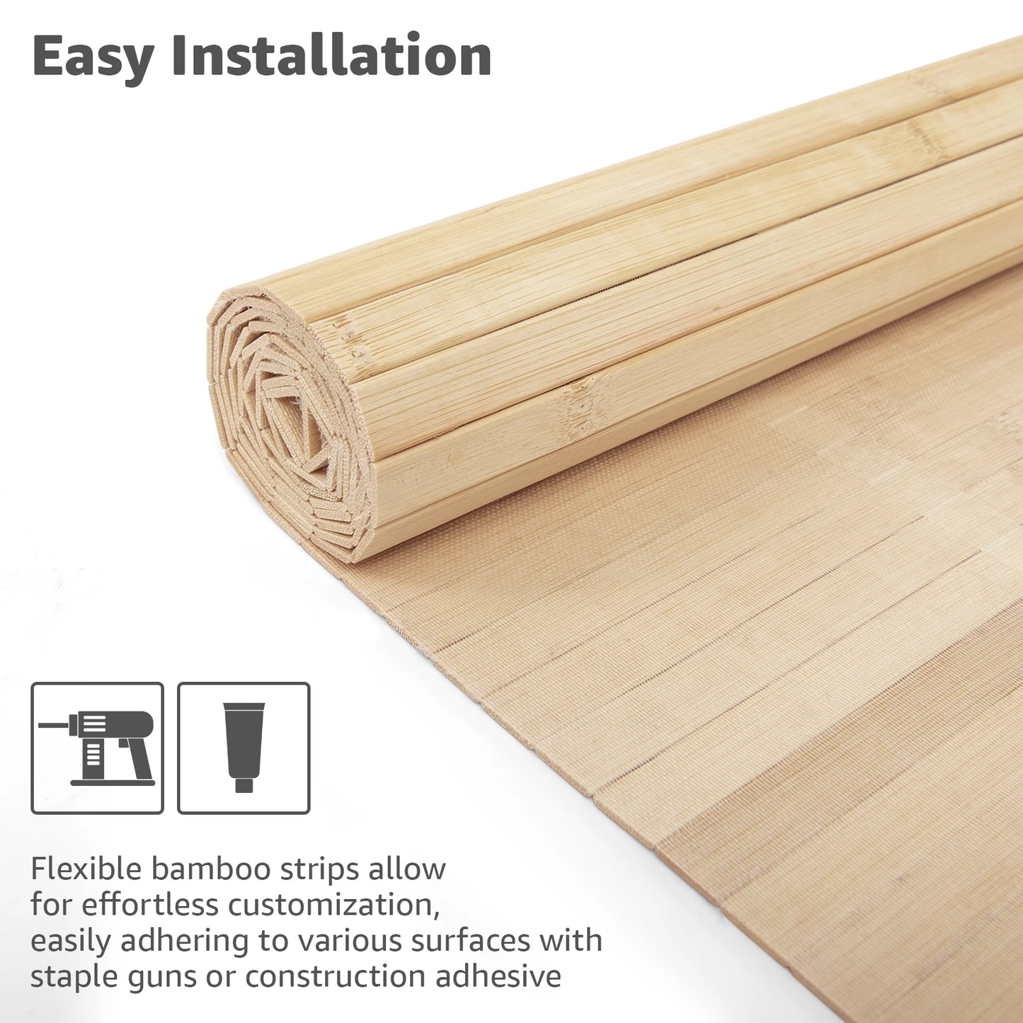 Art3d Carbonized Bamboo Wall Panel for Interior Cladding and Wainscoting