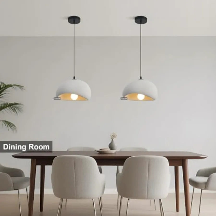 Wabi Sabi Pendant Light For Kitchen Island Japandi Dining Room