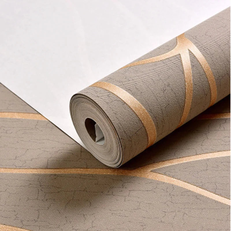 Ctzszzmm Modern Minimalist Nonwoven Wallpaper Living Room