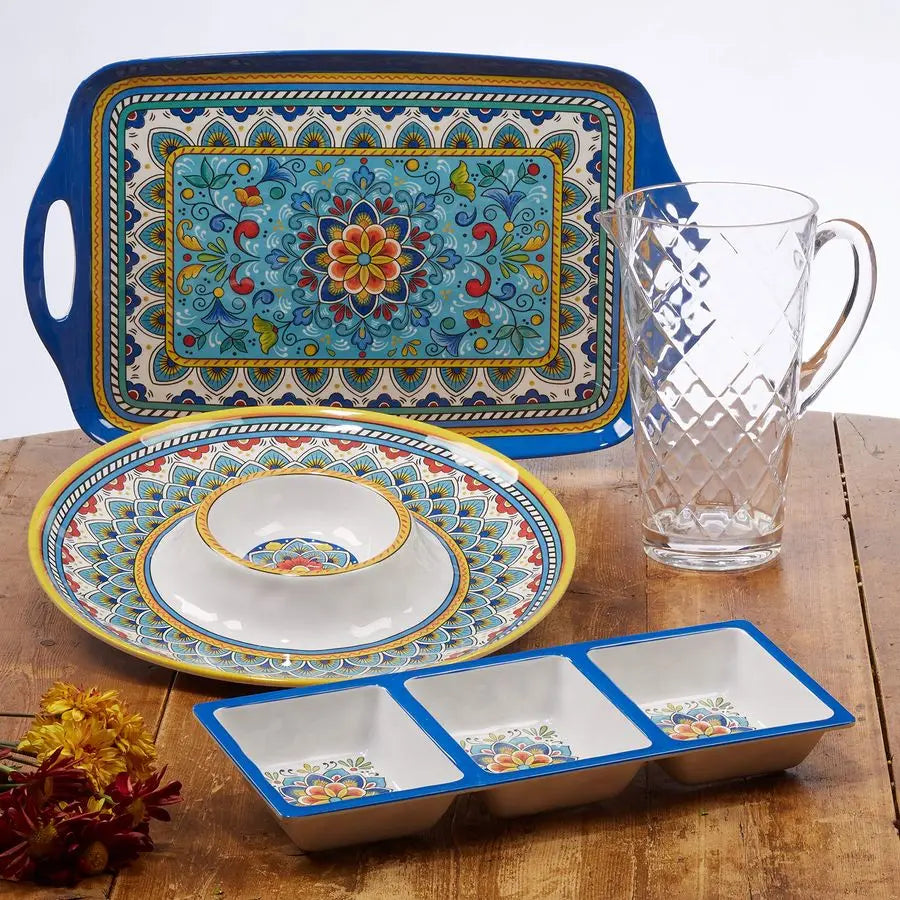 Portofino Melamine Platter Set
