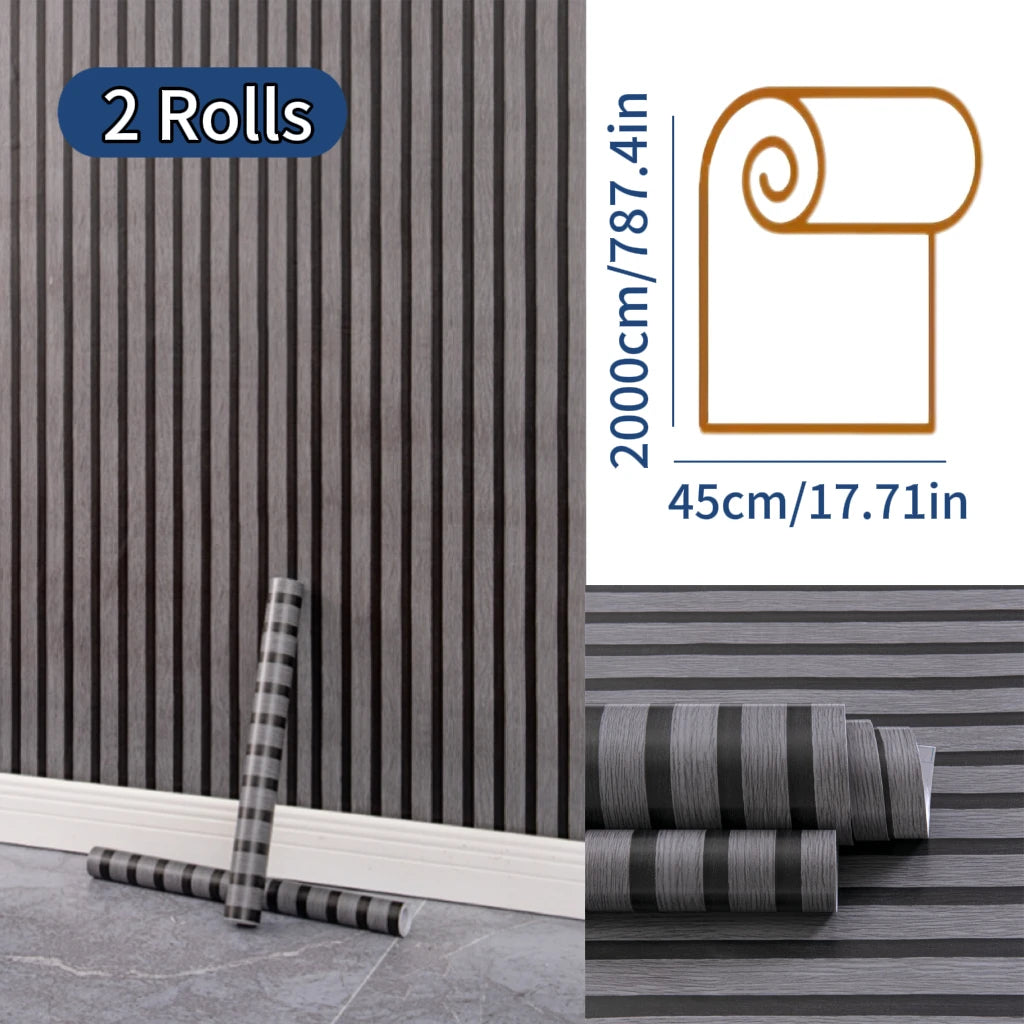 NINETAI Peel and Stick Wood Grain Floor Tiles for Home