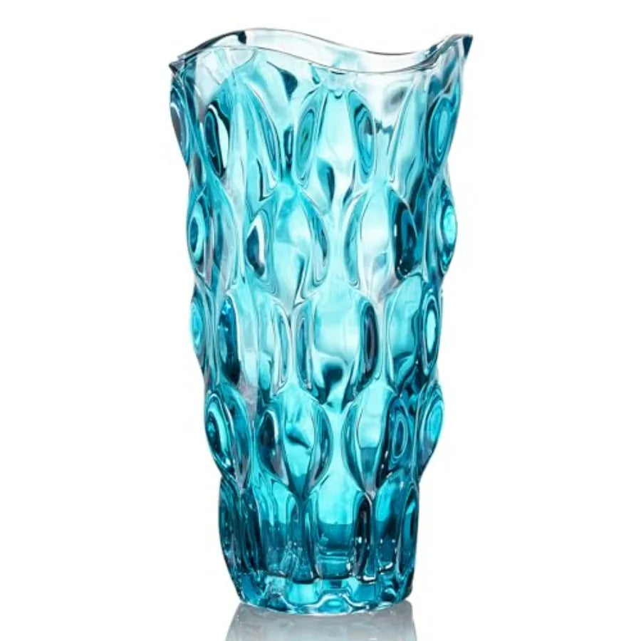 Crystal Clear Glass Vase For Flowers Centerpieces Home Decor