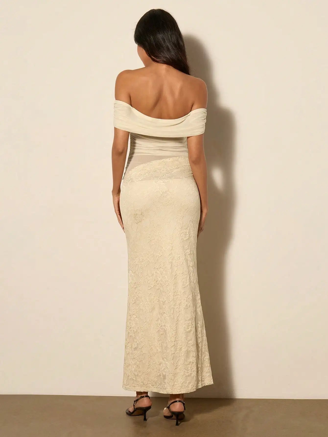 Satin Cape Shawl Bias Cut Cocktail Dress For Women Wedding Event