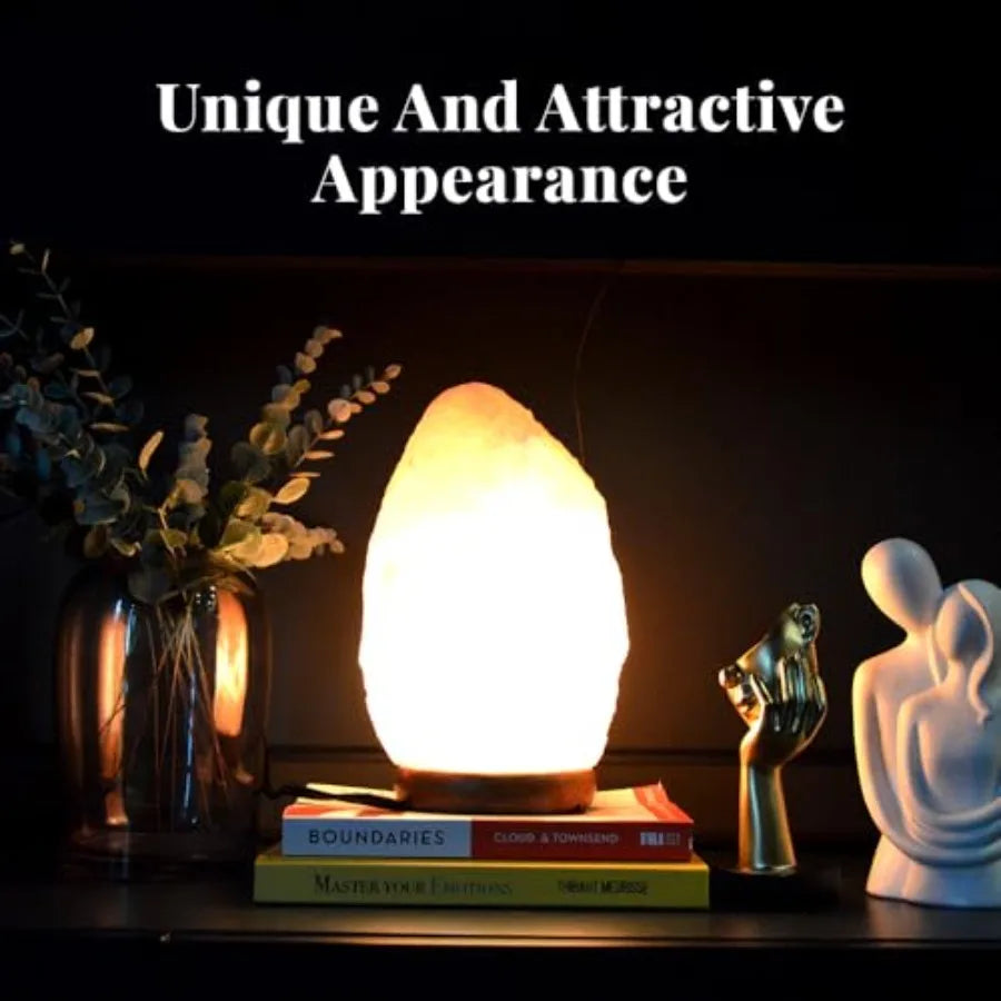 Himalayan Salt Lamp Hand Carved Crystal Rock Salt Lamp