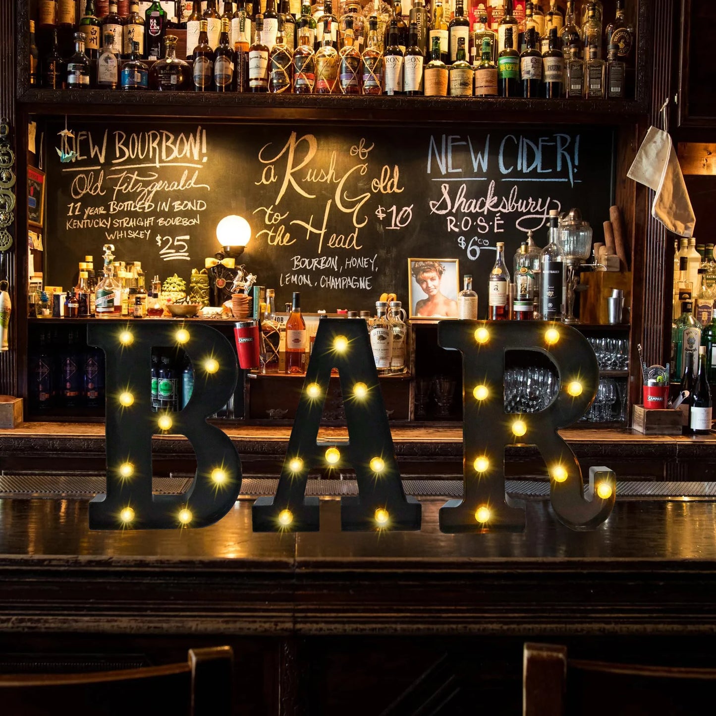 NONECN Bar LED Luminous Letter Light For Bars And Parties