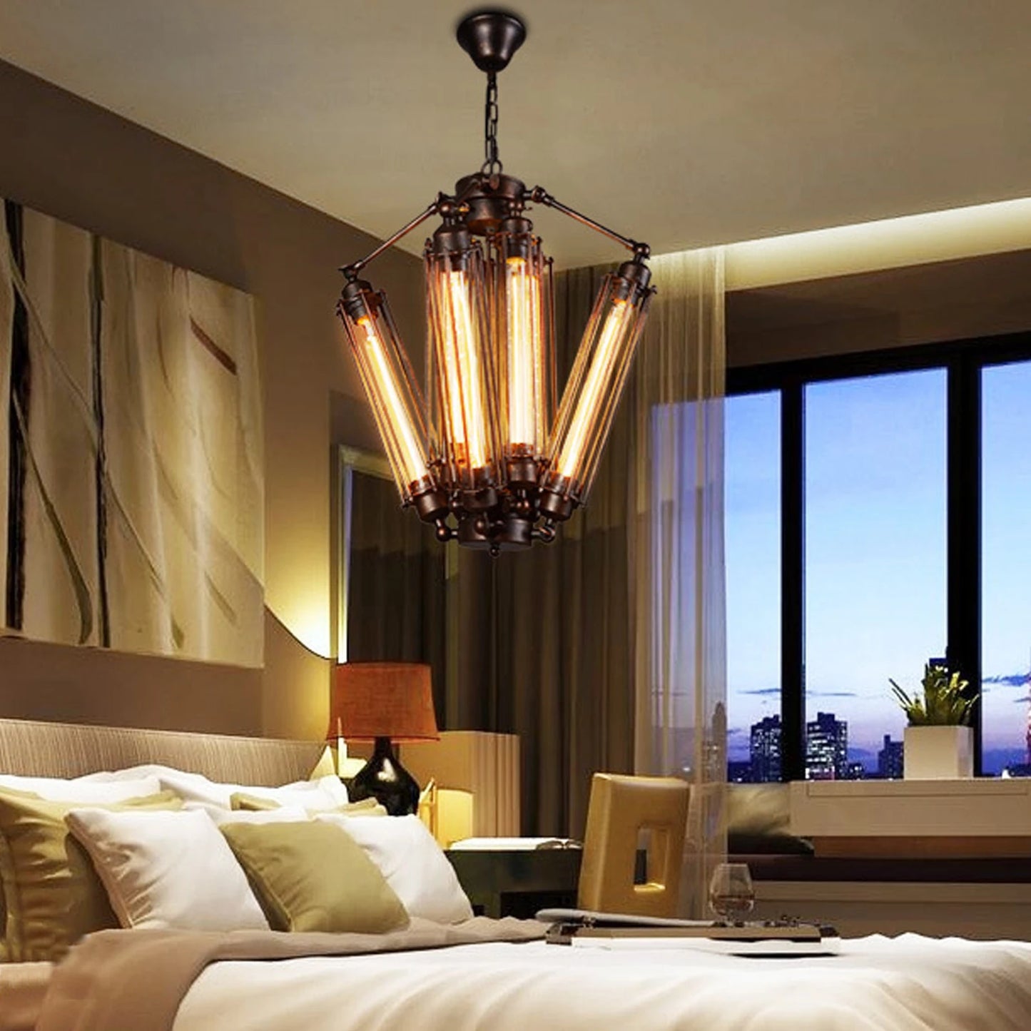 Industrial Metal Steampunk Pendant Lamp