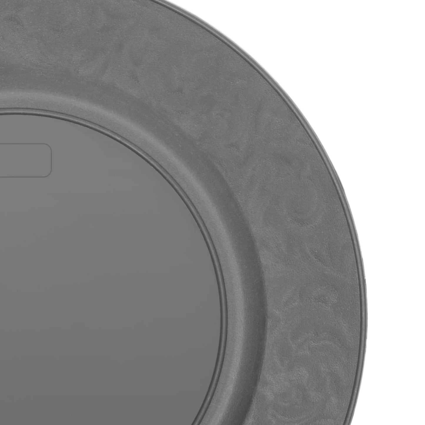 Bymaocar Charger Plate Set 100 Round Embossed Serving Plates