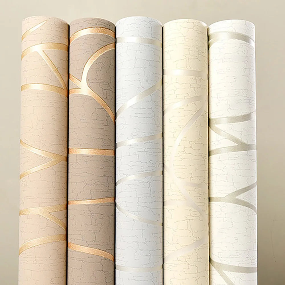 Ctzszzmm Modern Minimalist Nonwoven Wallpaper Living Room